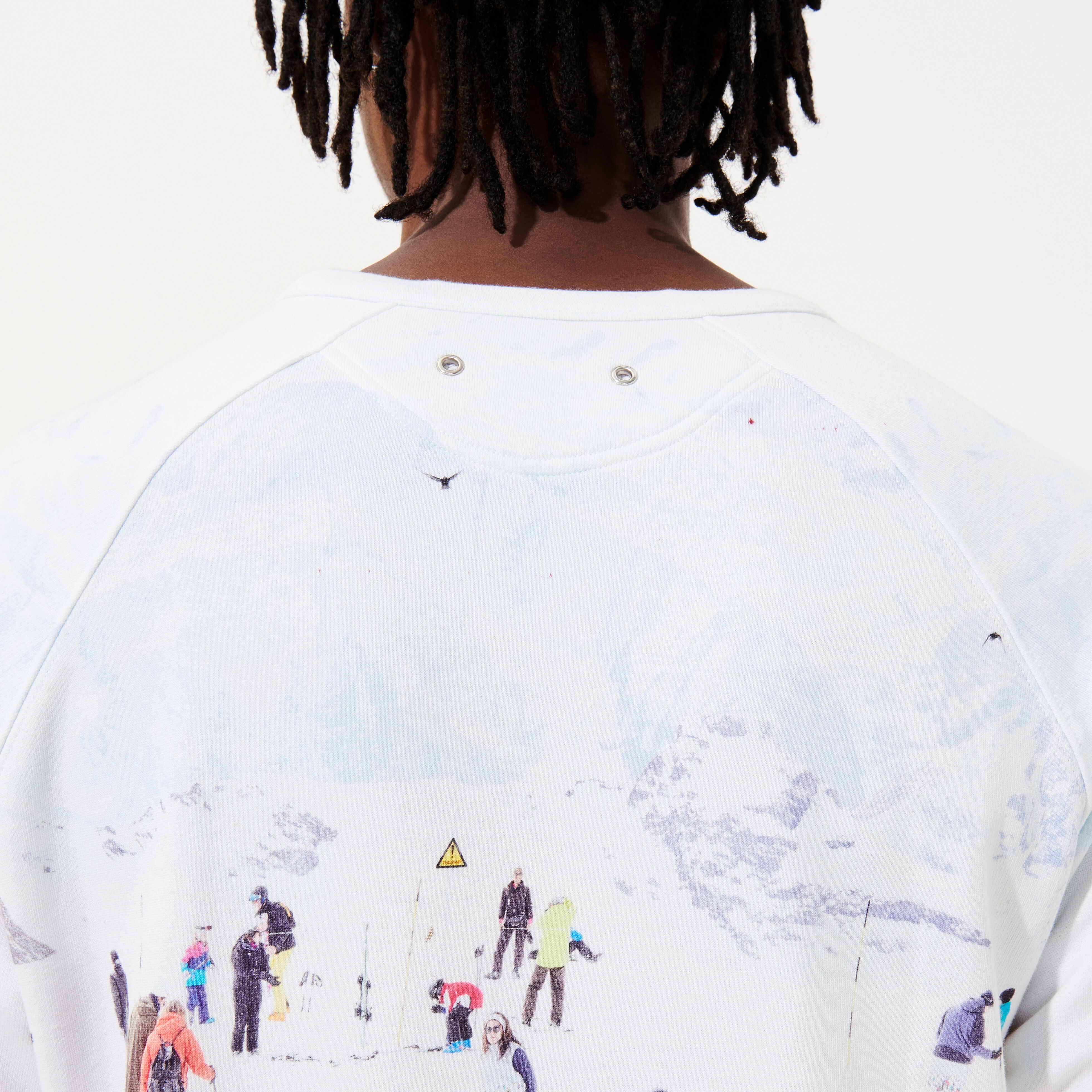 Men Cotton Sweatshirt Ski - Vilebrequin x Massimo Vitali - 7