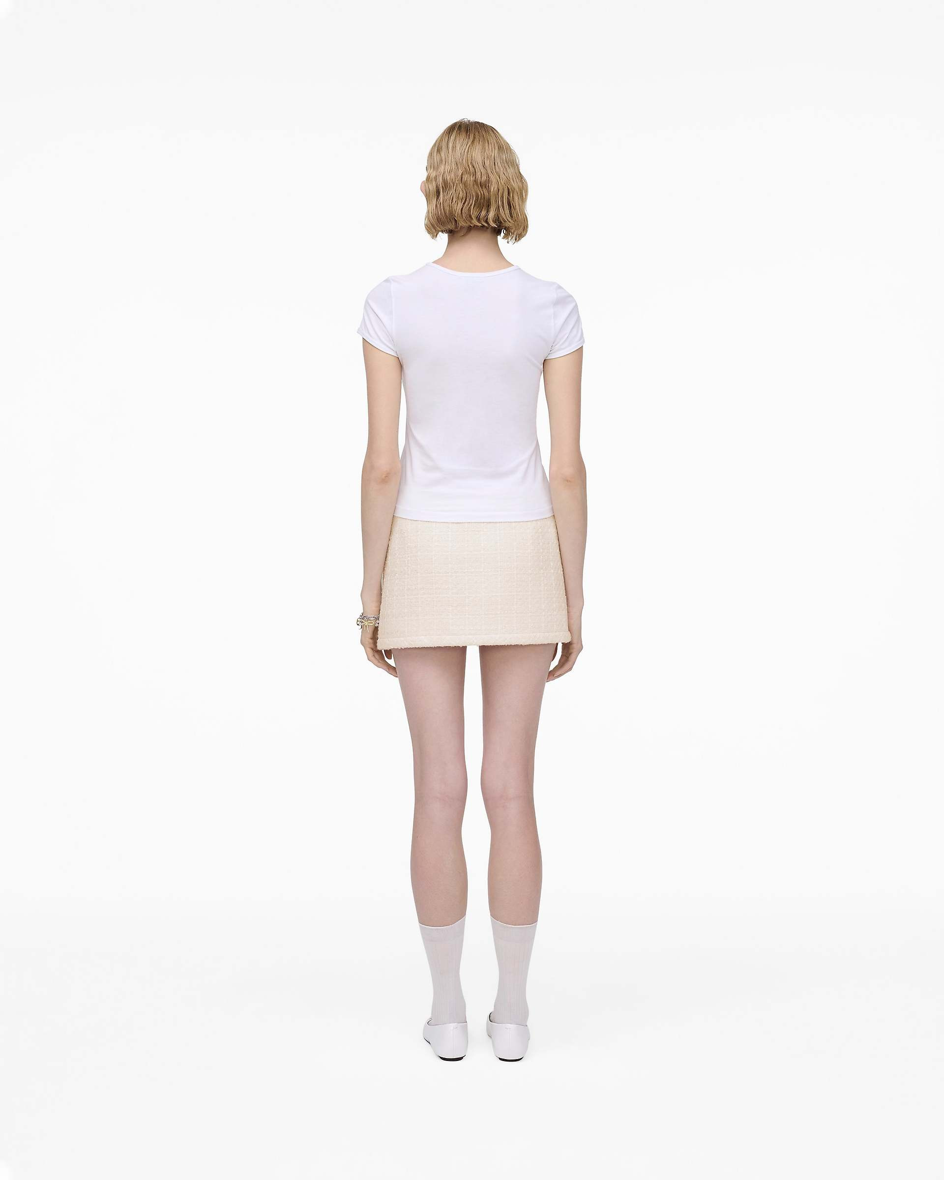 CHARM LOGO SHRUNKEN TEE - 4