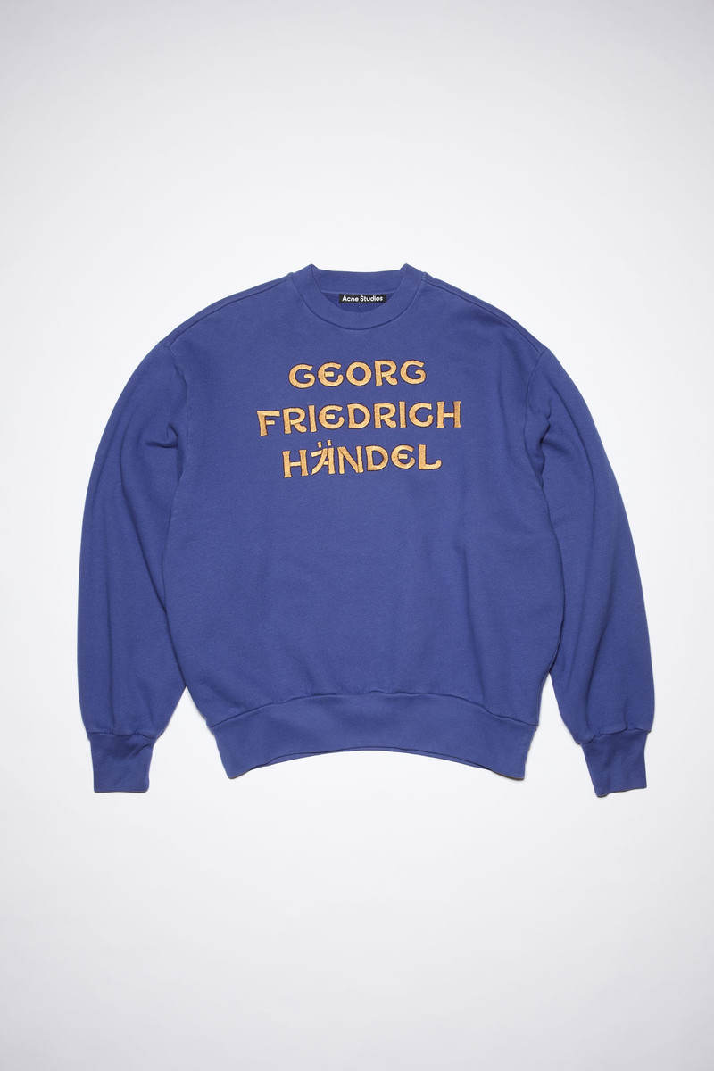Composer crew neck sweatshirt - Blue 1
