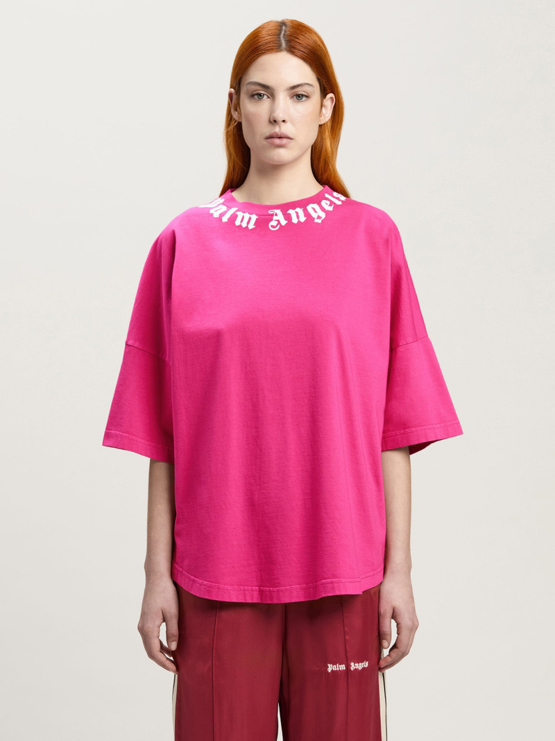 Neck logo loose fit T-shirt 3