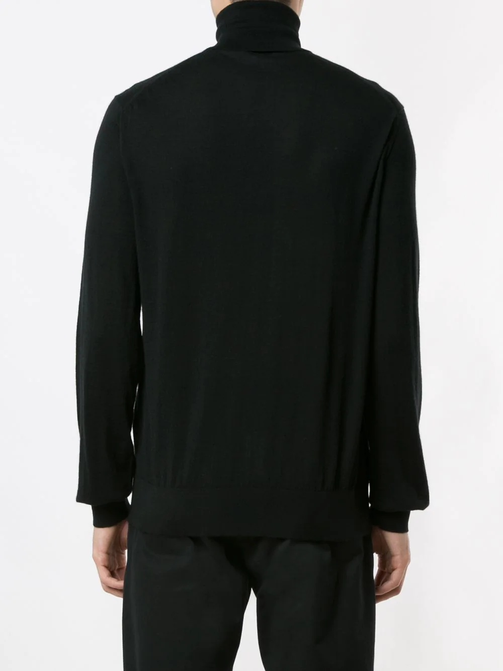 cashmere roll neck jumper - 4