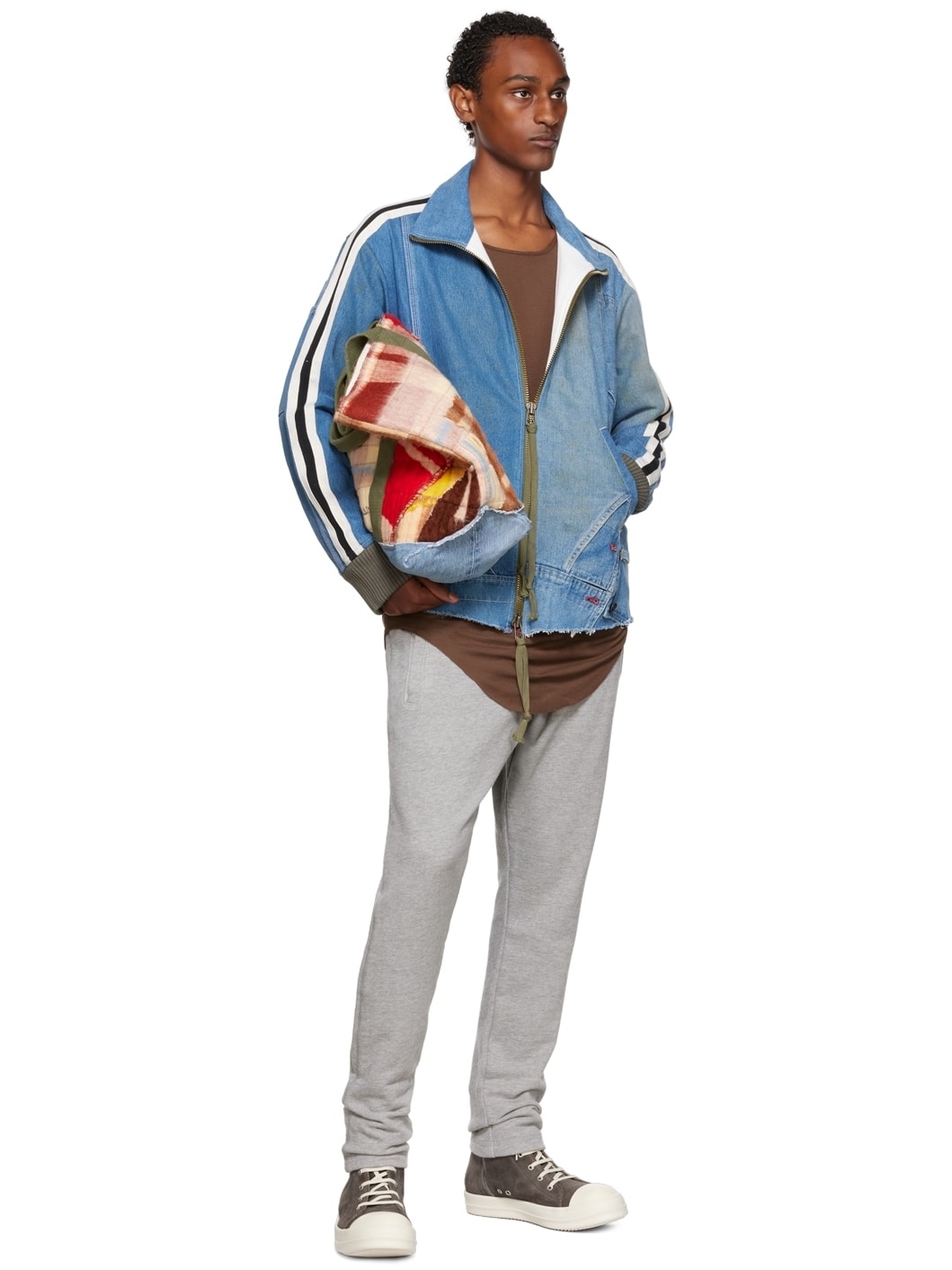 Gray Basic Lounge Pants - 4