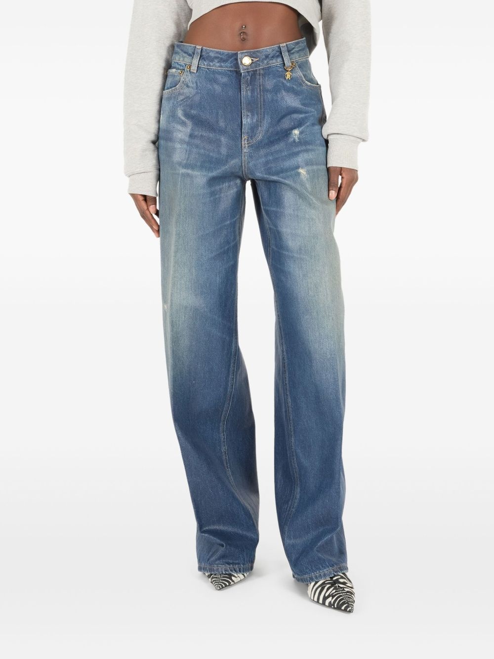 wide-leg jeans - 3