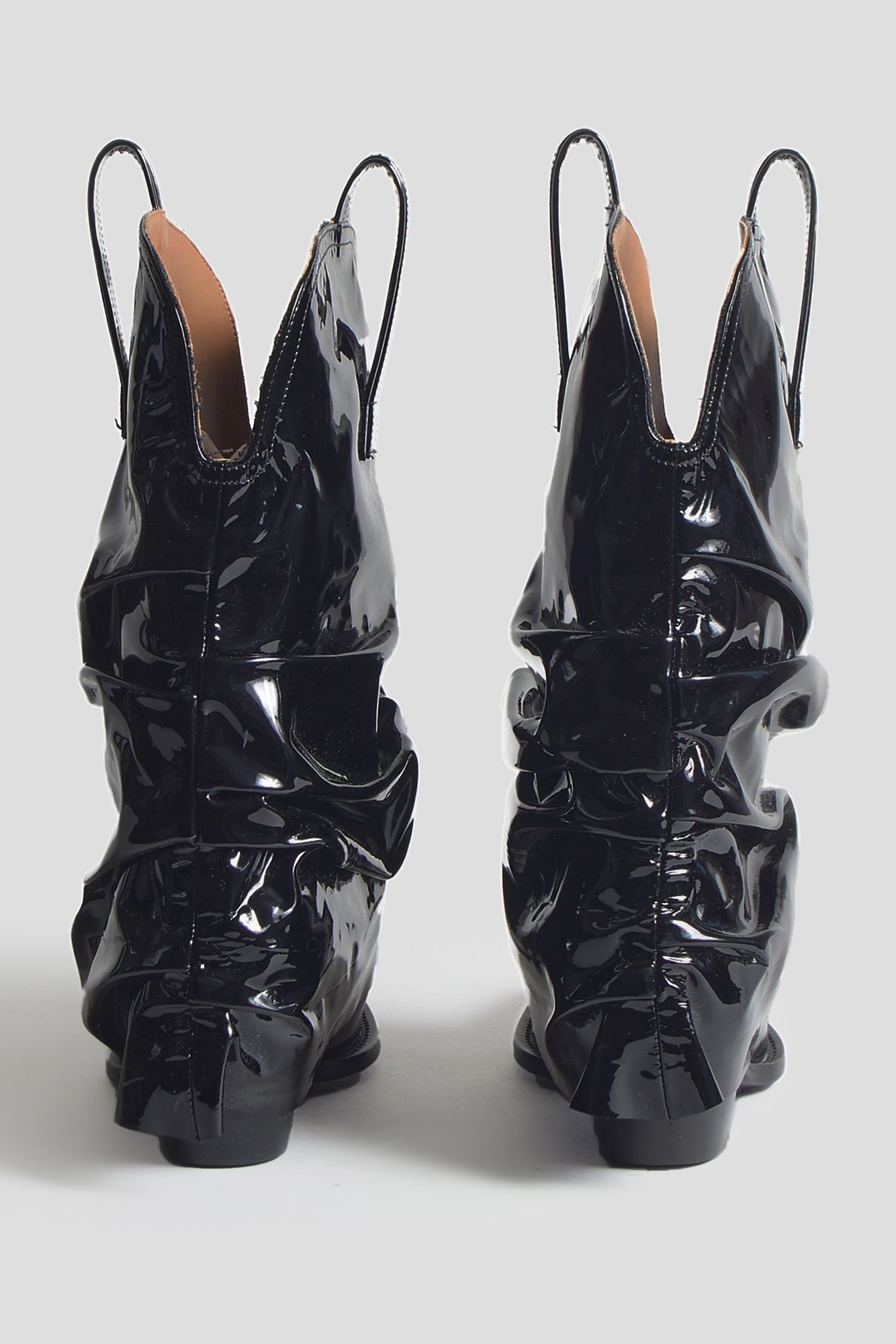 LOW RIDER COWBOY BOOT - PATENT BLACK - 3