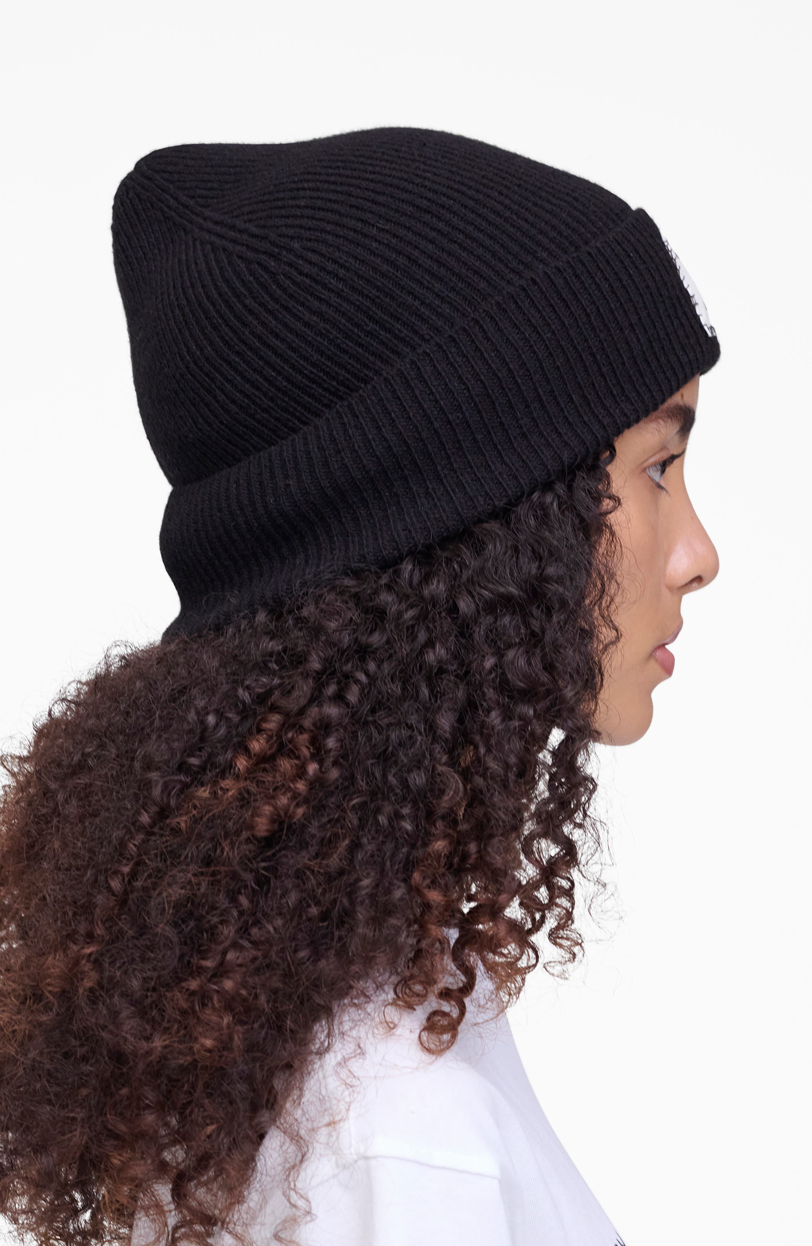 Marc Jacobs Joy Wool Blend Beanie in Black Multi at Nordstrom - 4
