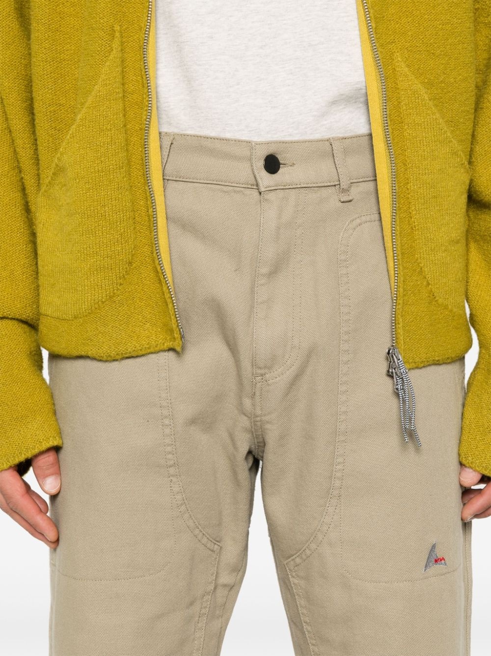 canvas cotton trousers - 5