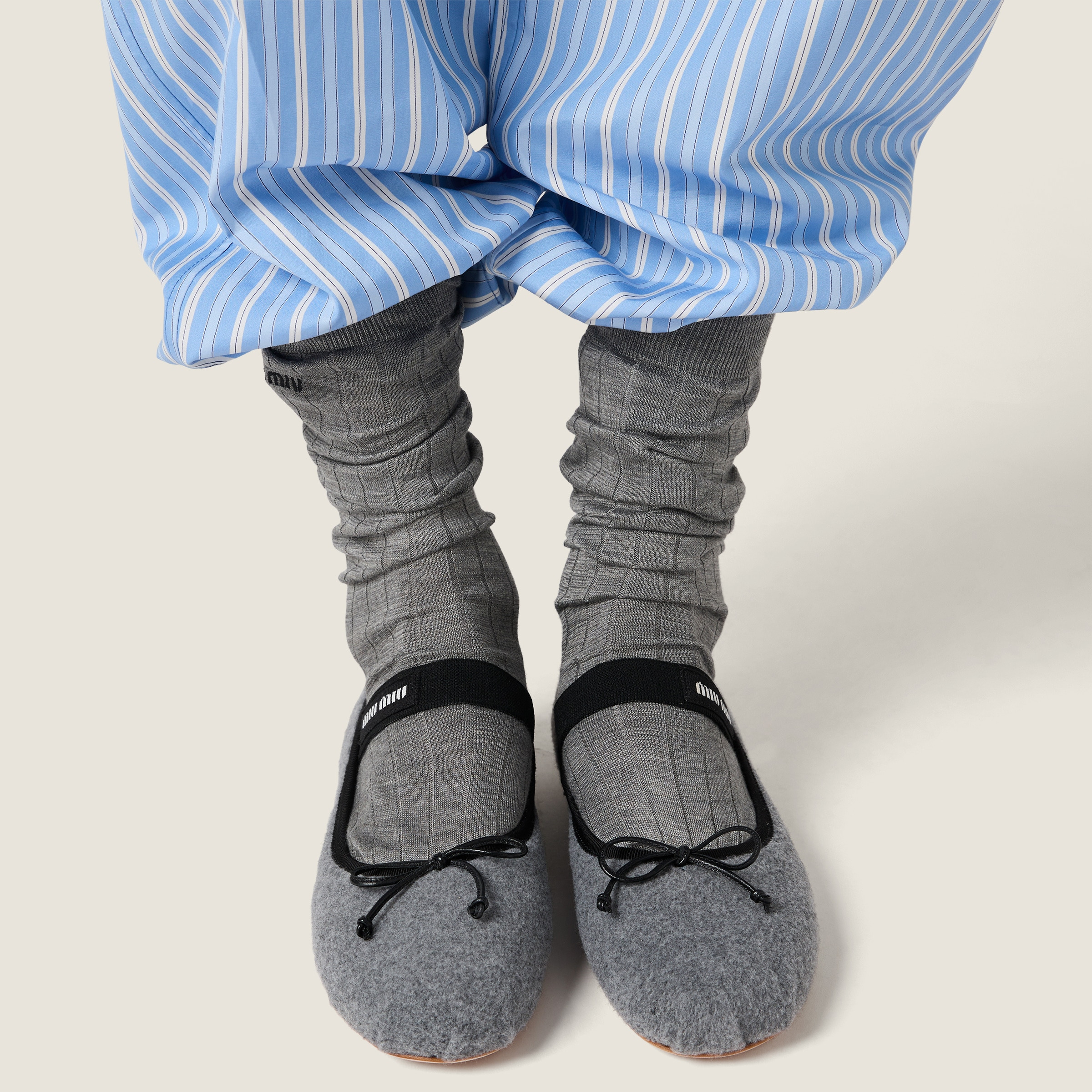 Fleece ballerinas - 5