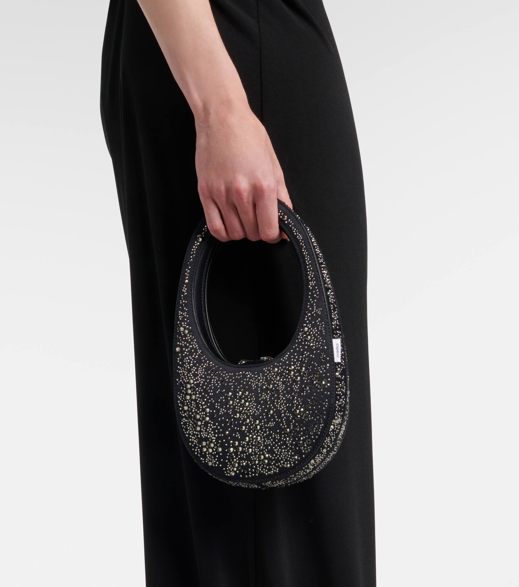 Swipe crystal-embellished tote bag - 2