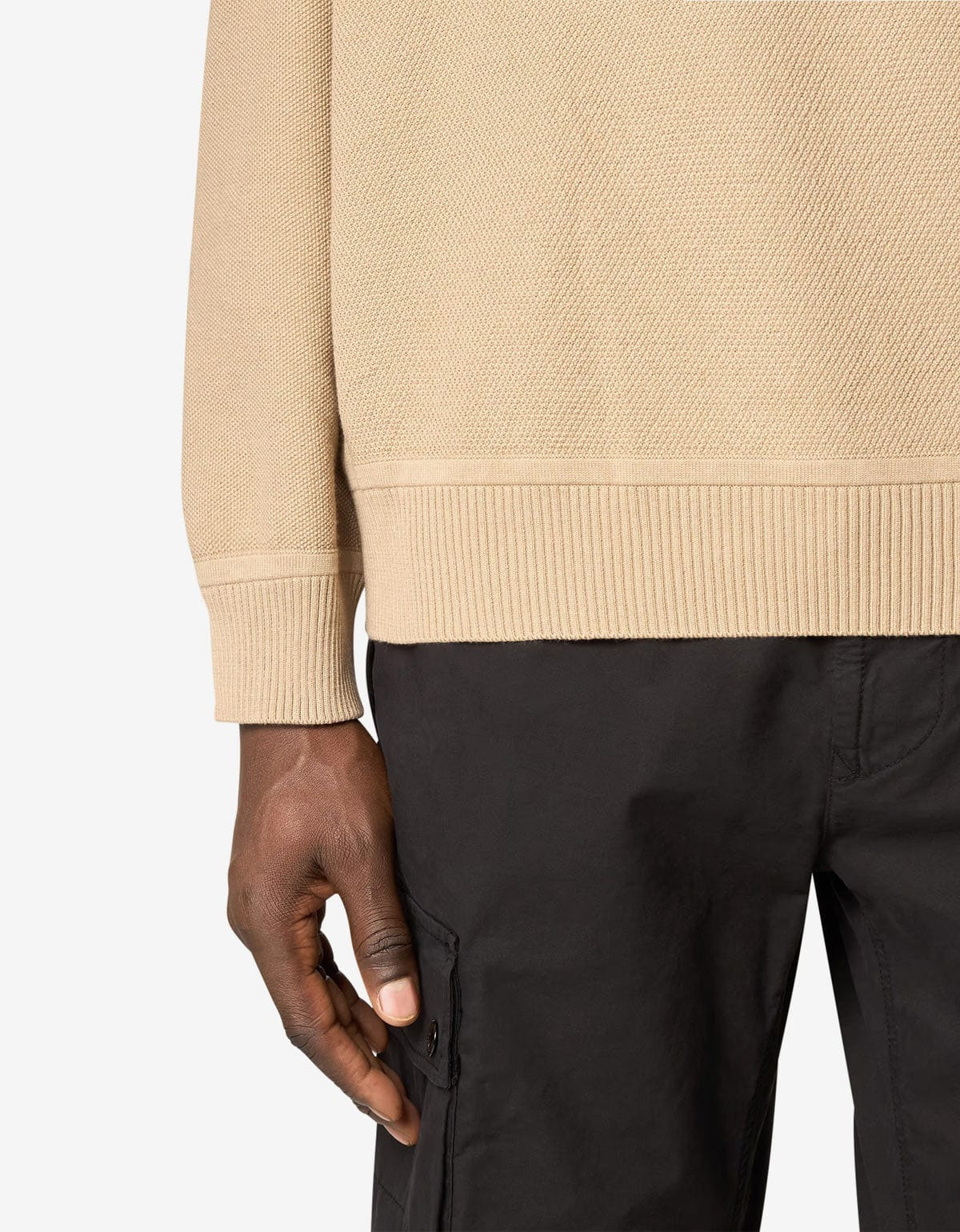 Stone Island Beige Sweater - 5