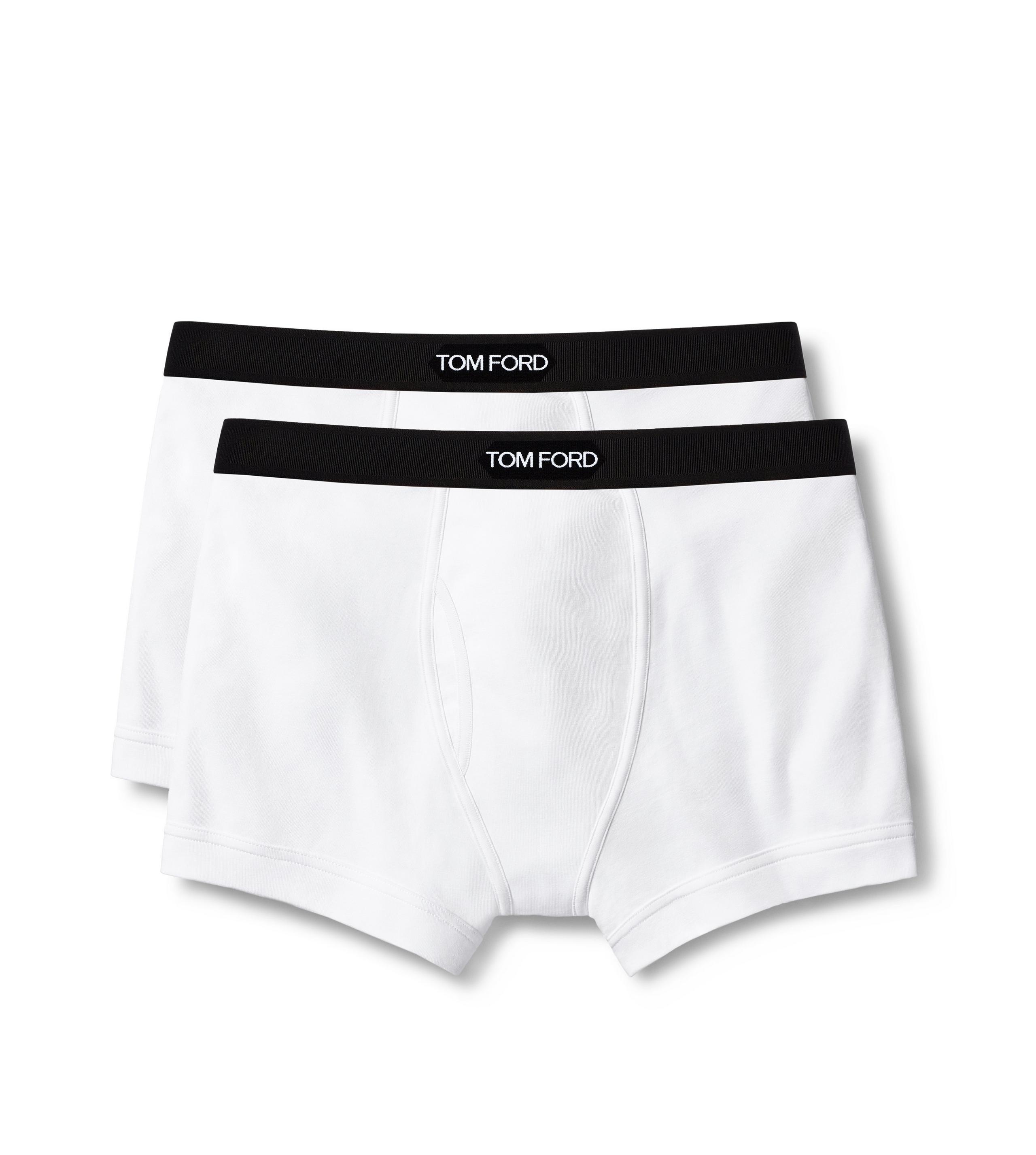 COTTON BOXER BRIEFS TWO PACK - 1