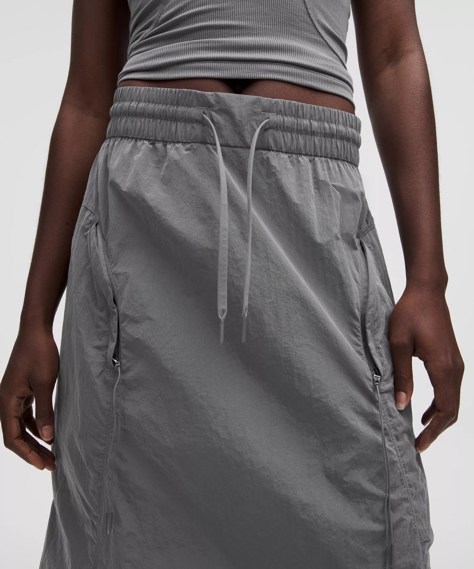 Woven Cargo Maxi Skirt *SLNSH Collection - 4