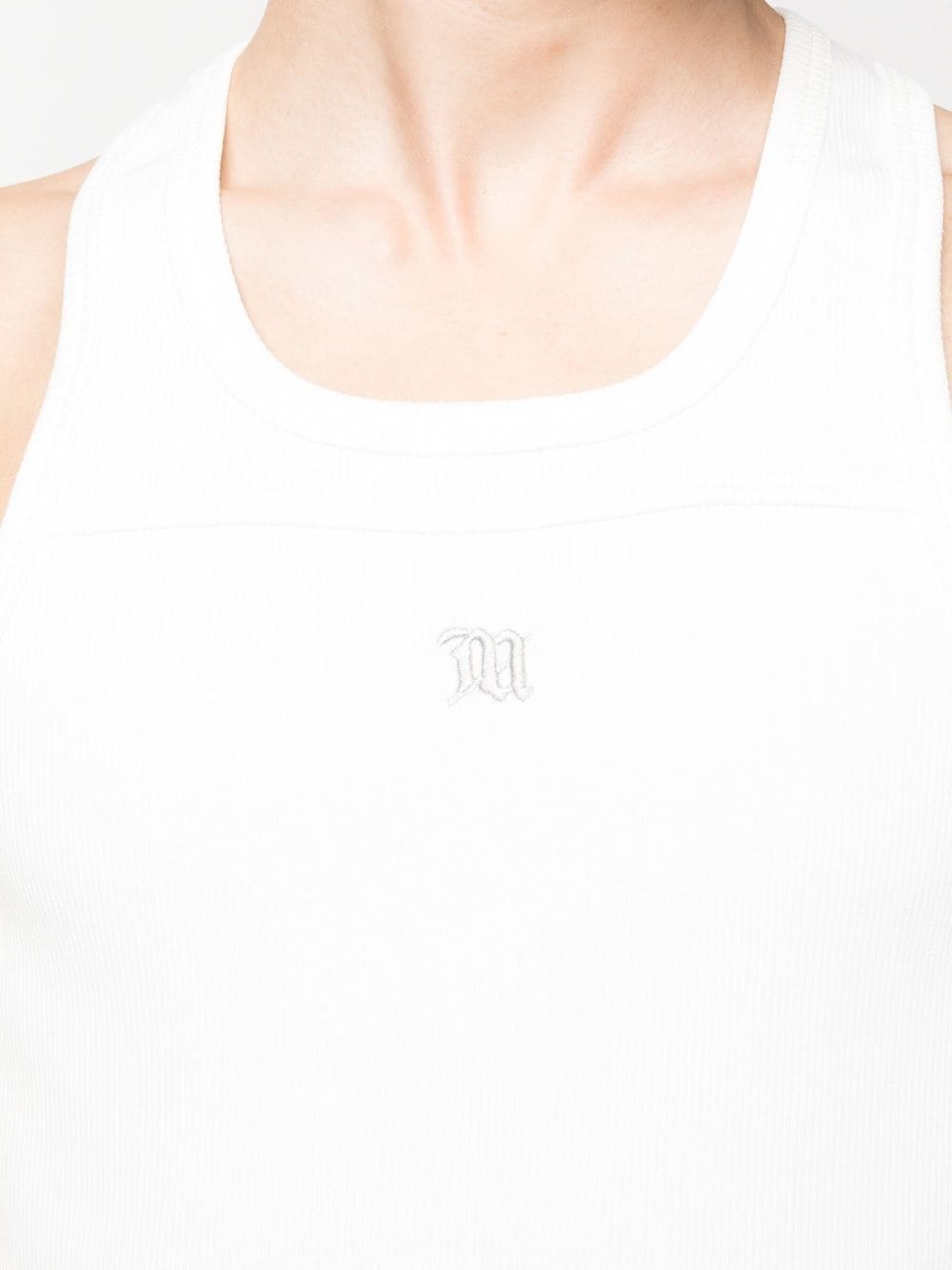 crew-neck racerback tank top - 5