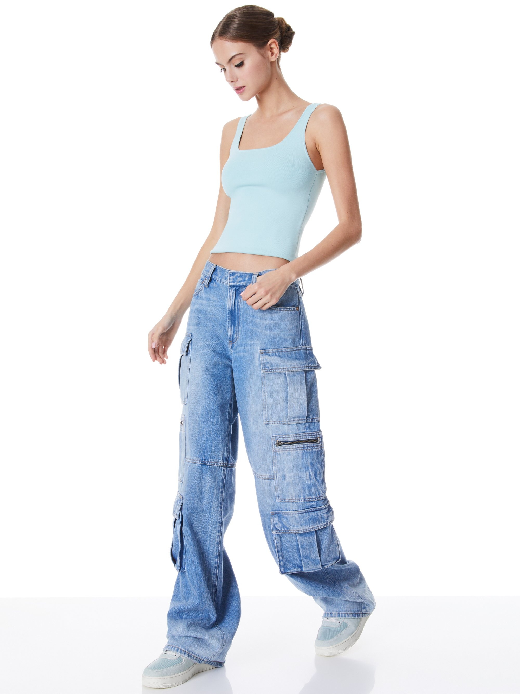 DARYN FULL LENGTH SWEATER TANK - 6