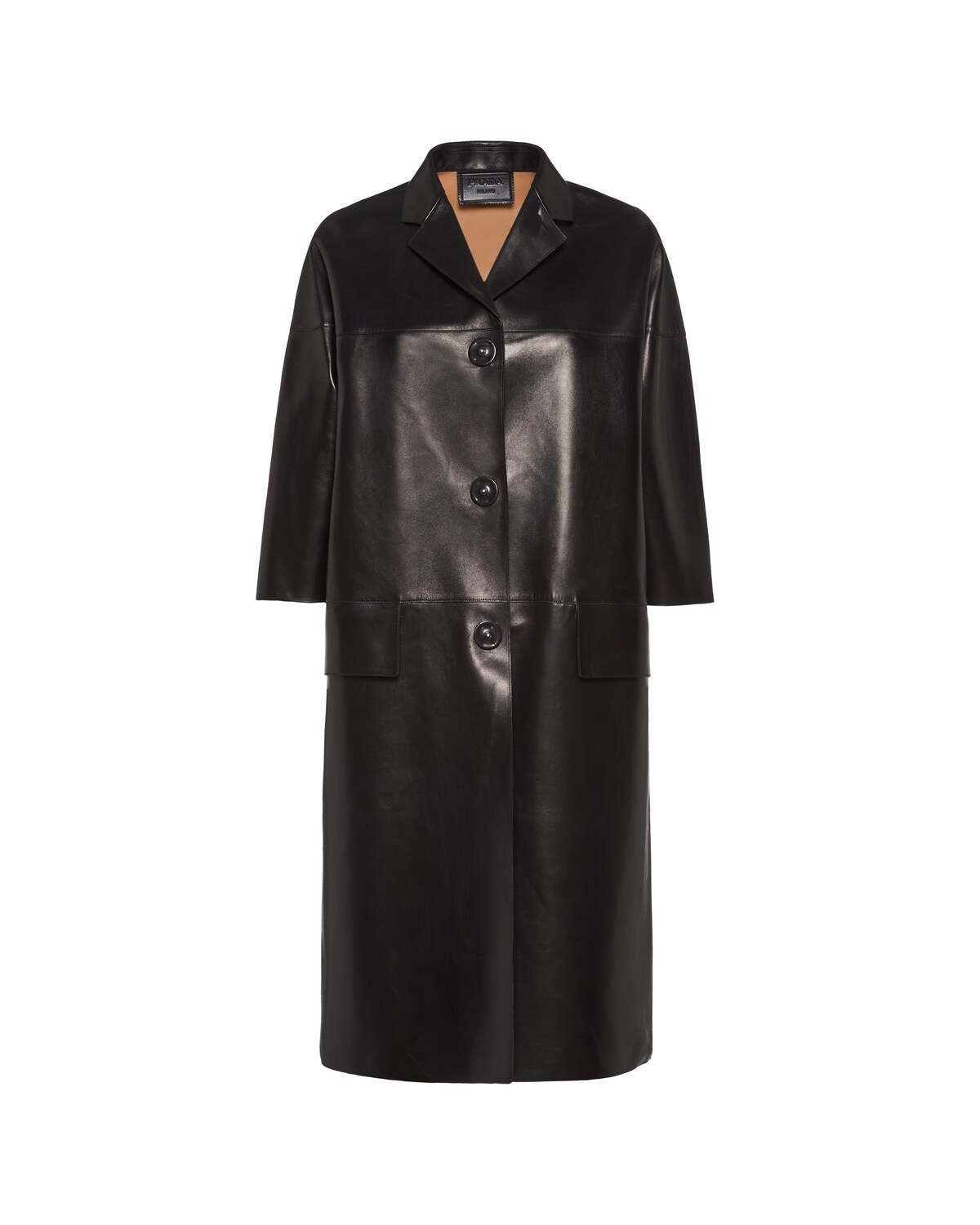 Nappa leather overcoat - 1