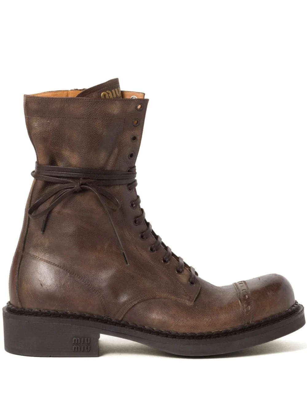 Leather Laced boots (35mm) - 1