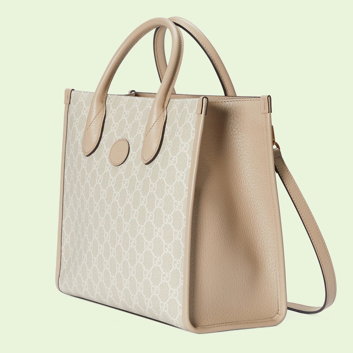 Small tote bag with Interlocking G - 1