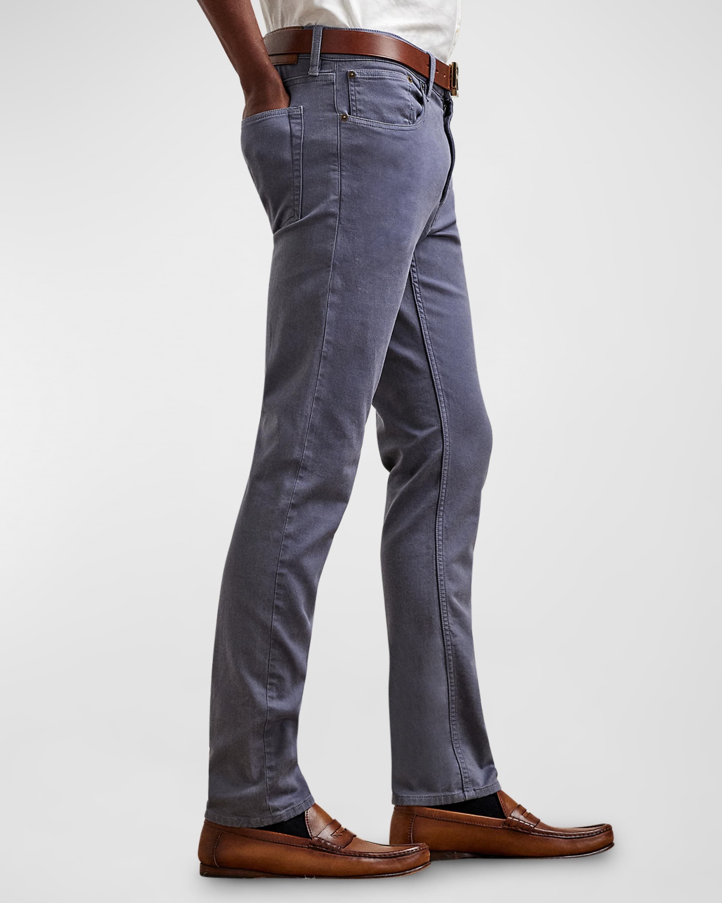 Men's Lightweight Slim 5-Pocket Jeans - 4