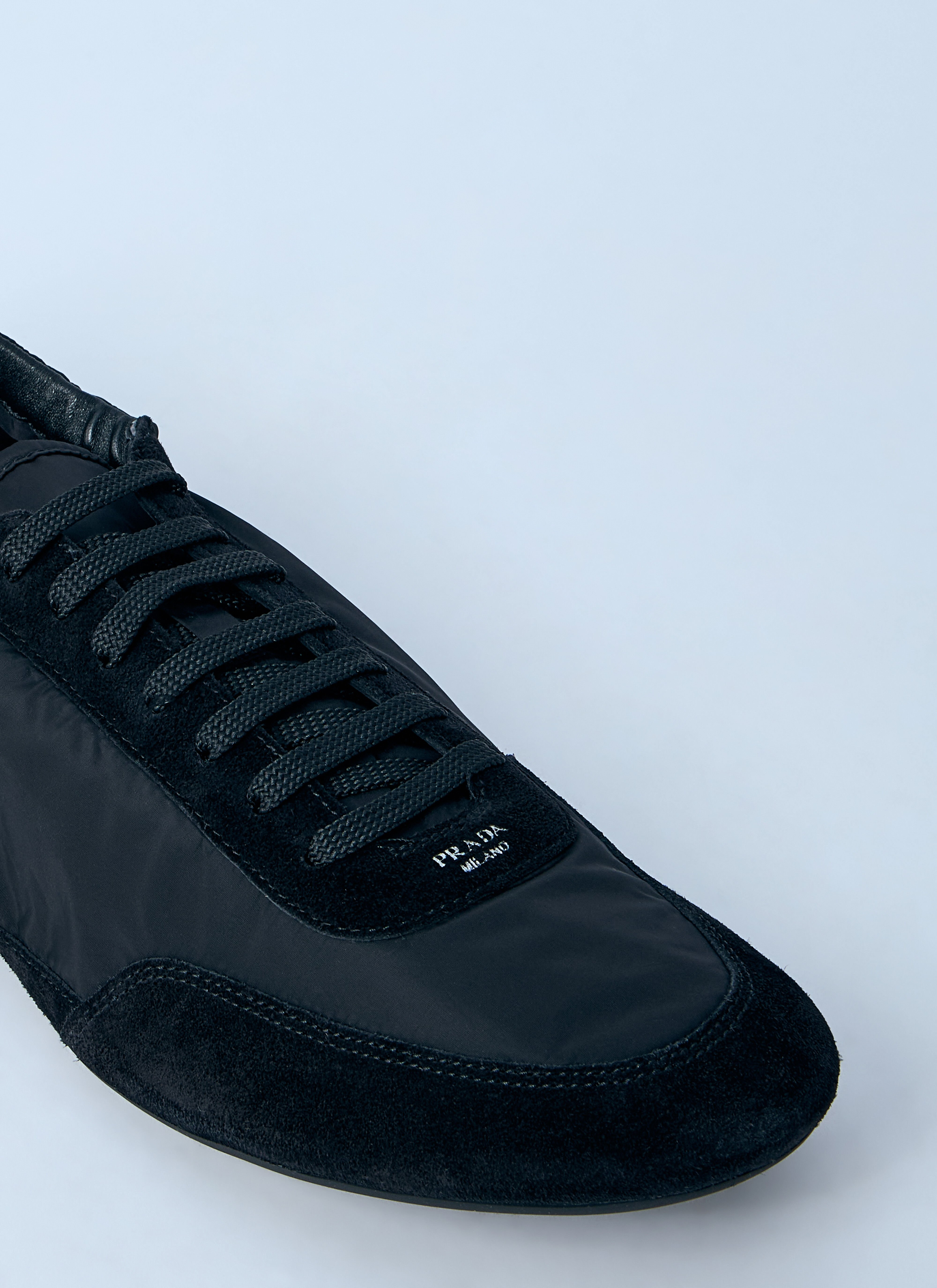 Collapse Re-Nylon And Suede Sneakers - 3
