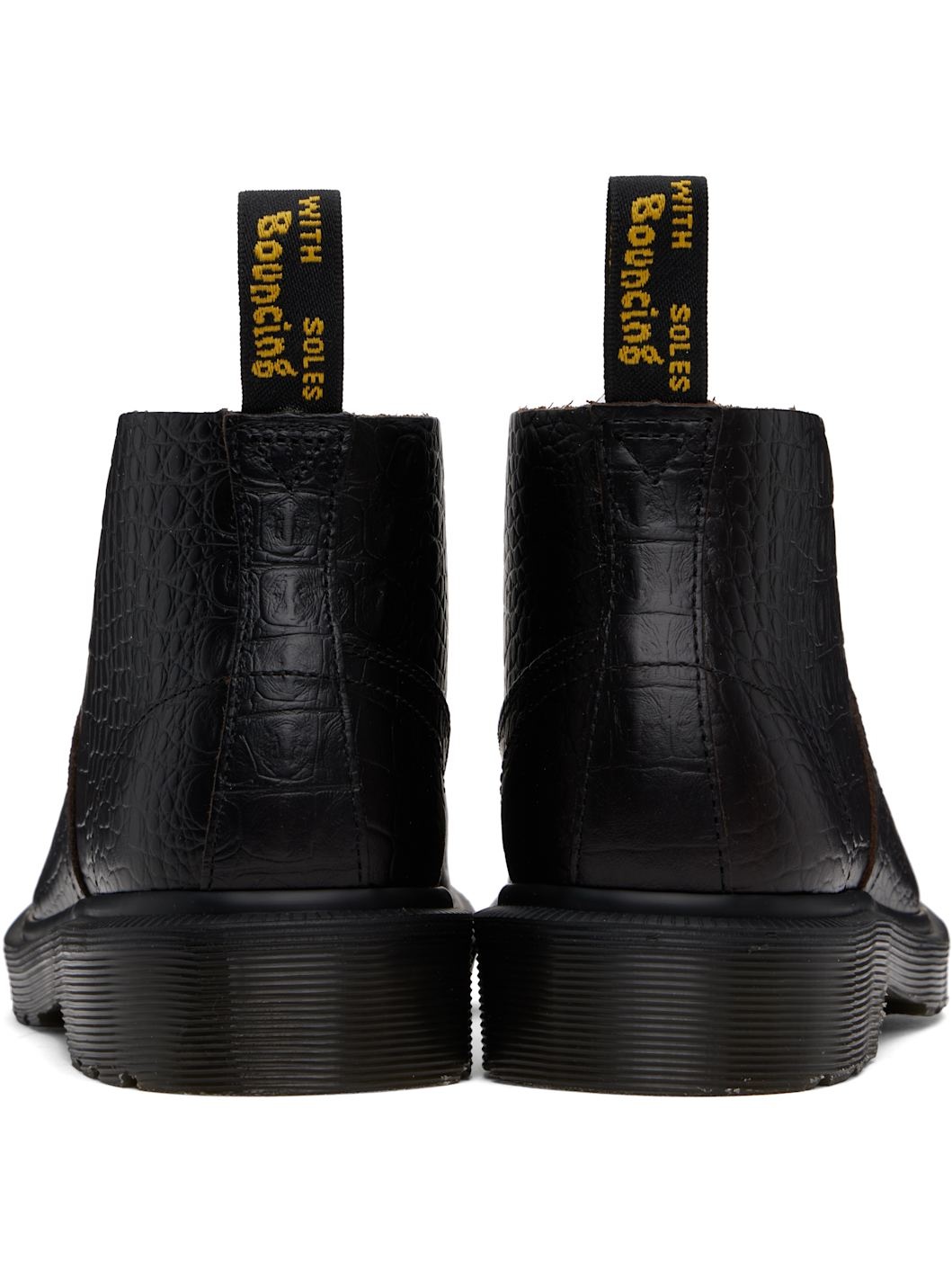 Brown Church Crocodile Analine Leather Boots - 2