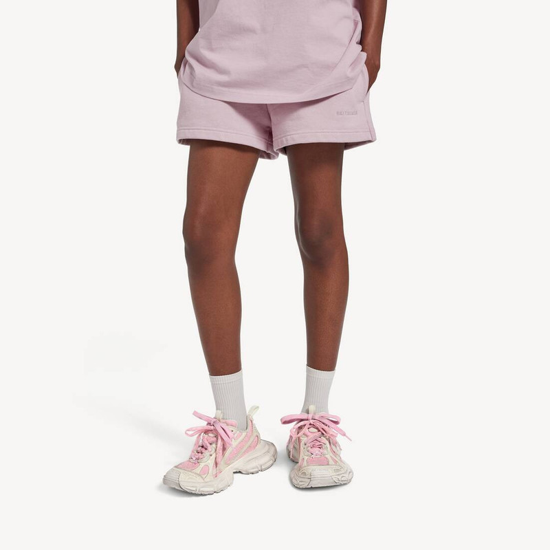 Women's Masking Tape Regular Fit Shorts in Dusty Pink 5