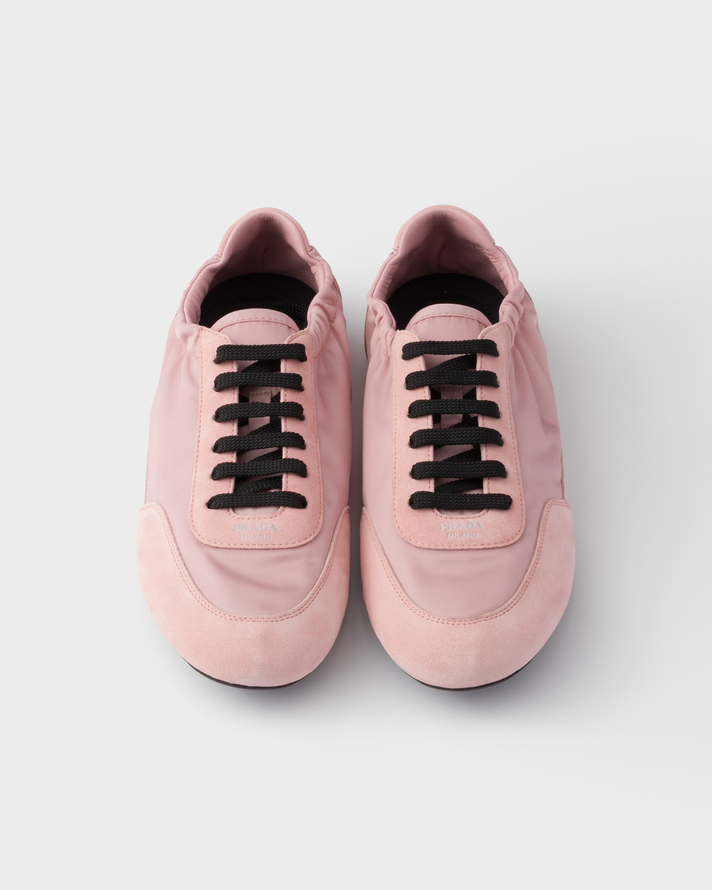 Collapse Re-Nylon and suede sneakers - 4