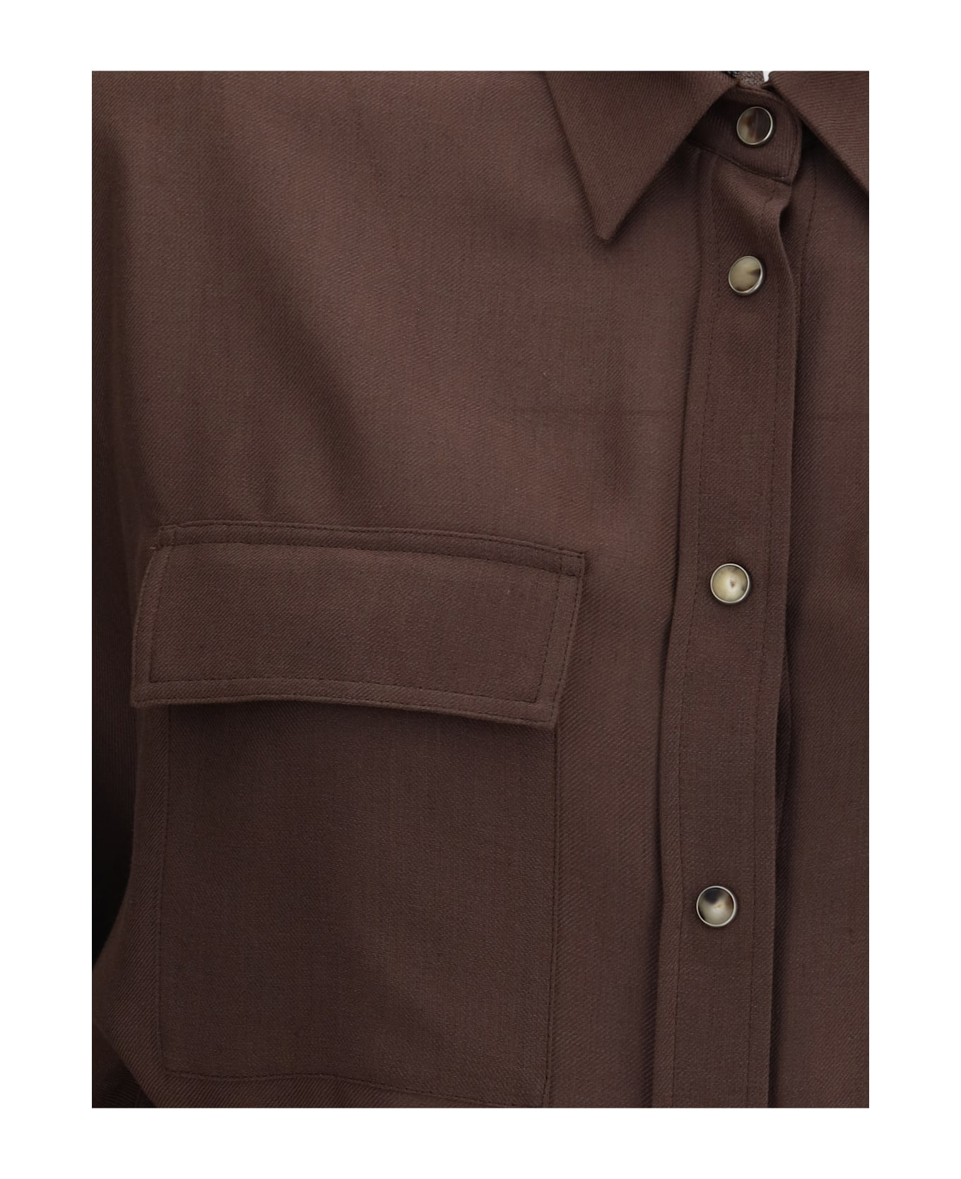 Embellished Collar Shirt - 3