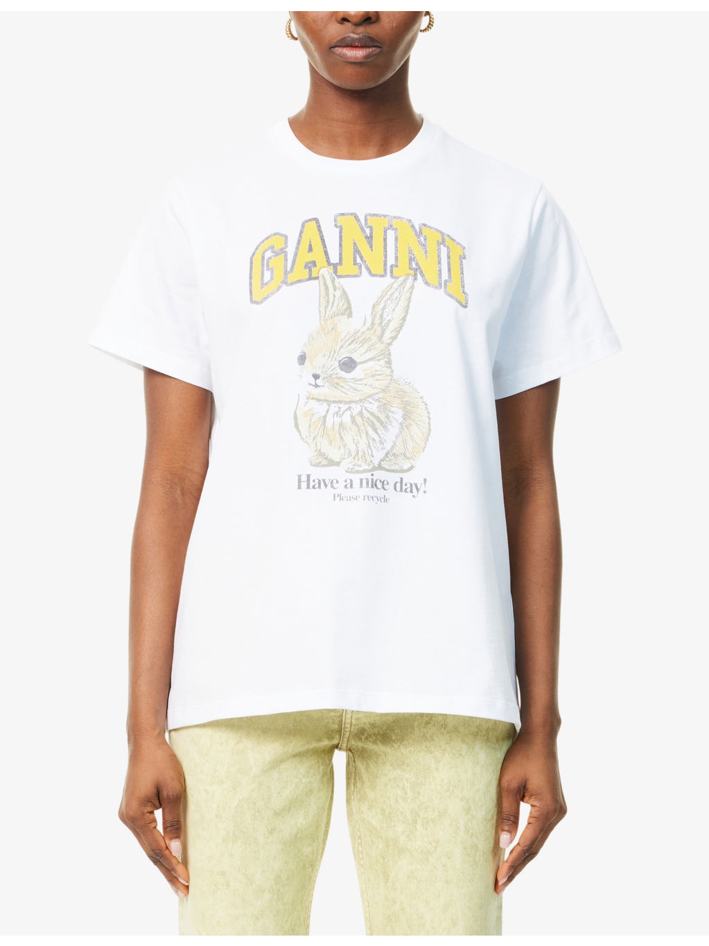 Baby Bunny Graphic-Print Cotton-Jersey T-Shirt - 3
