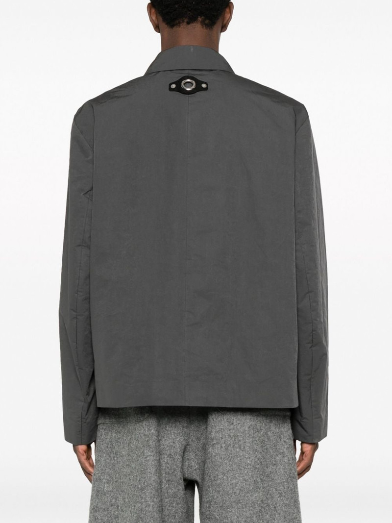 point-collar shirt jacket 4