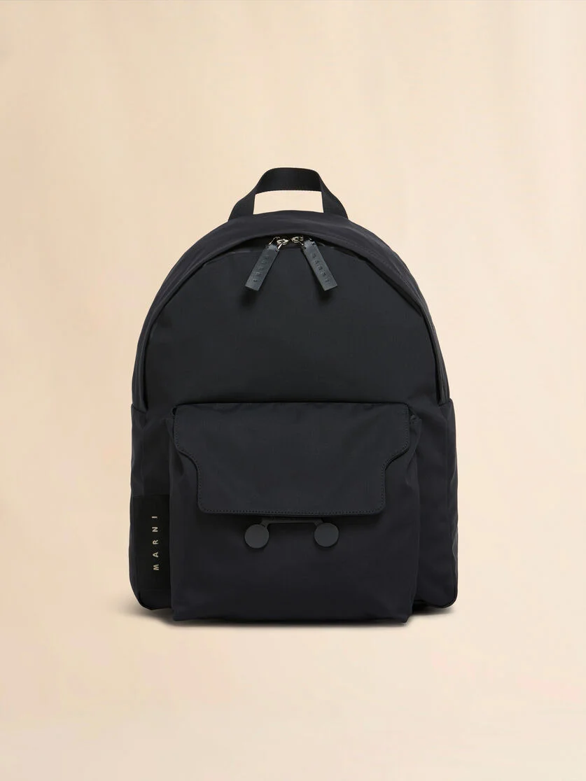 BLACK CITYSCAPE BACKPACK - 1