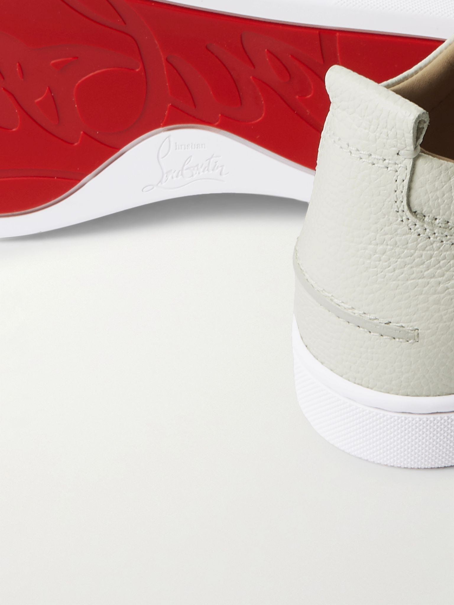 Rantulow Full-Grain Leather Sneakers Off-white - 5