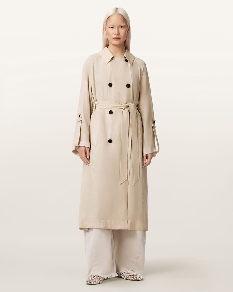 LIZIE DOUBLE BREASTED TRENCH COAT 5