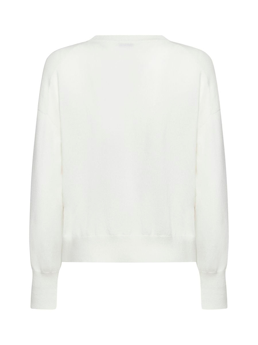 Brunello Cucinelli Cashmere Sweater With Embroidery - 4