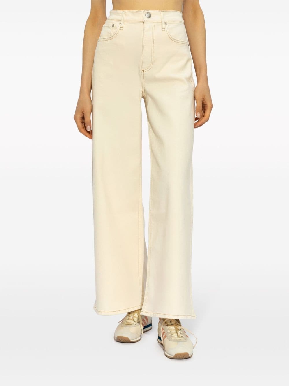 Sofie high-rise wide-leg jeans - 3