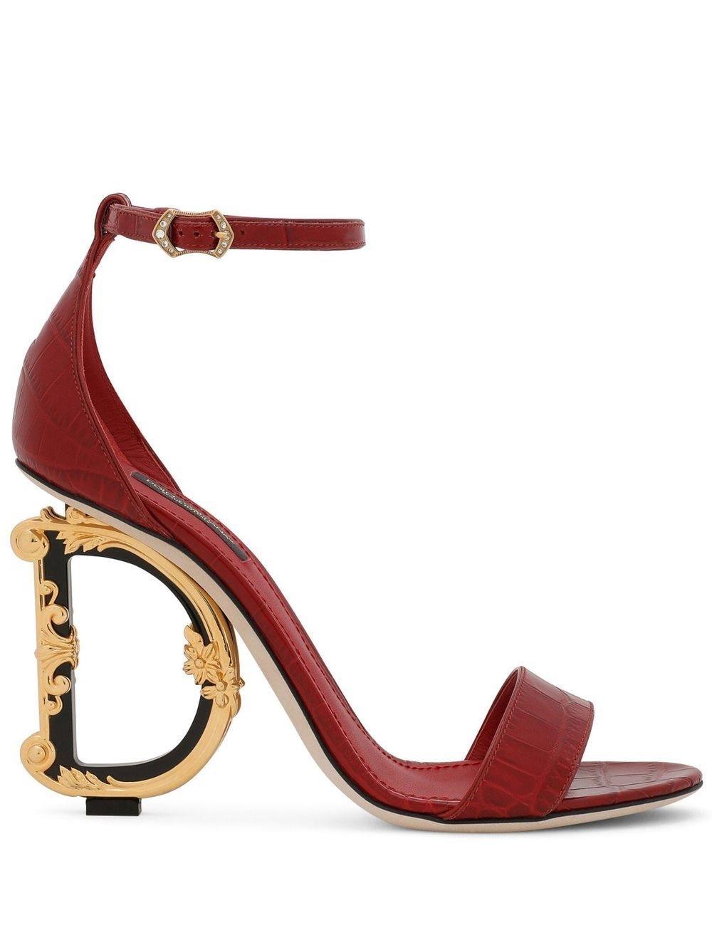 DG barocco-heel sandals - 1