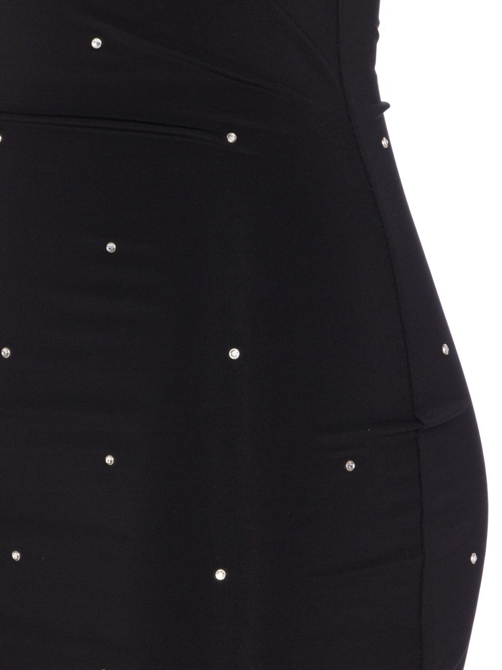 crystal-embellished mini dress - 4