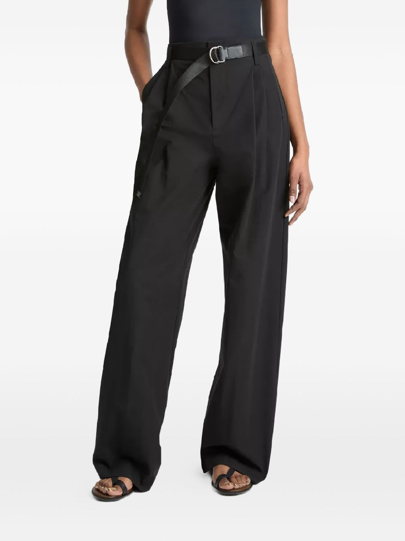 pleated wide-leg trousers 4
