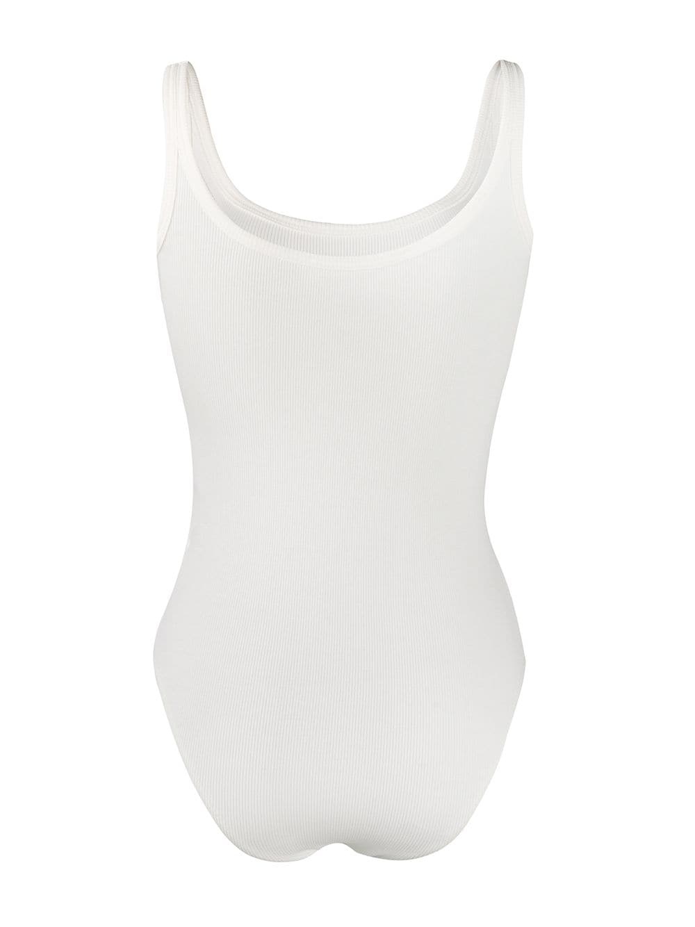 logo-print ribbed body - 2