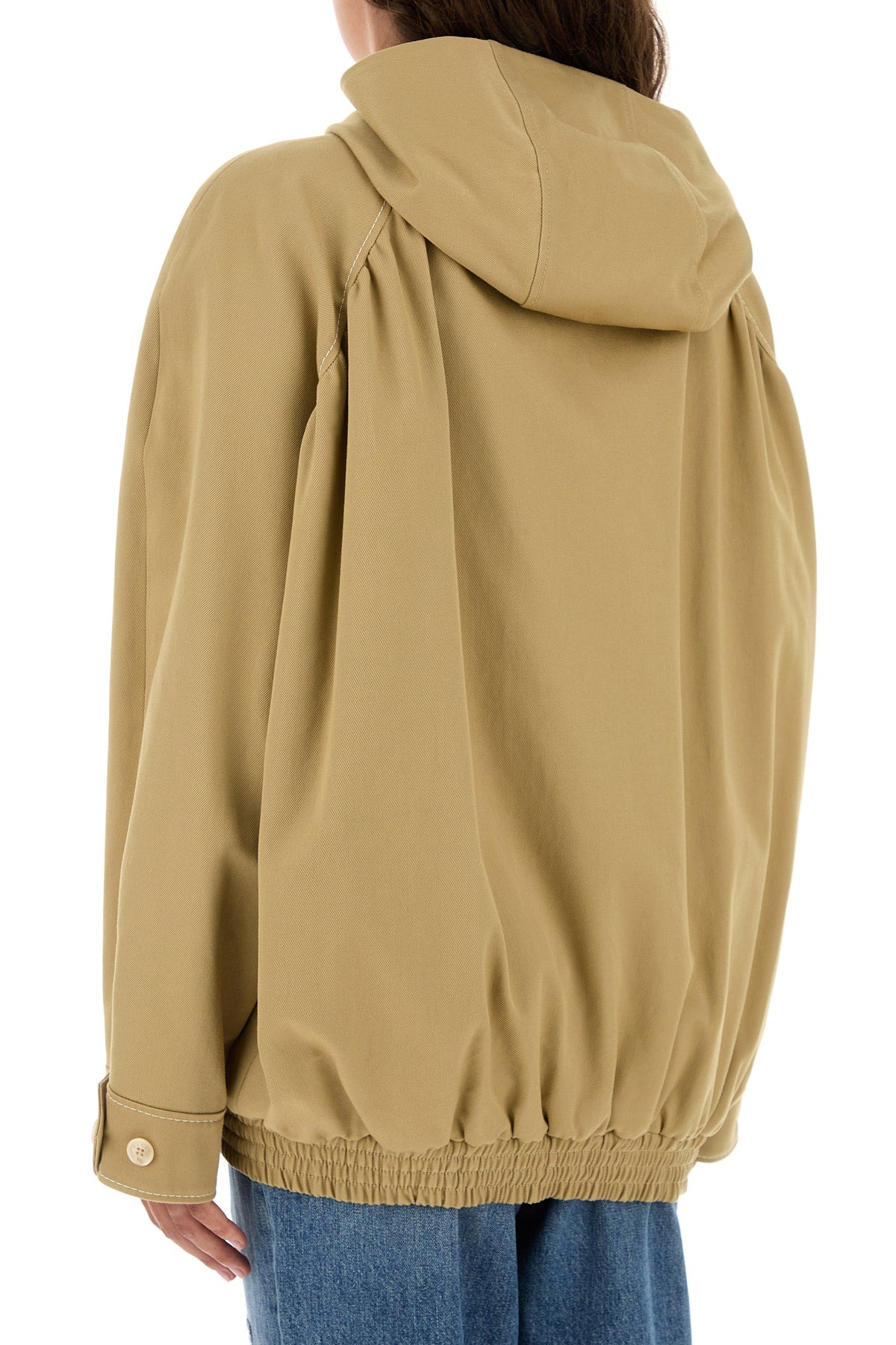 Beige drill jacket - 4