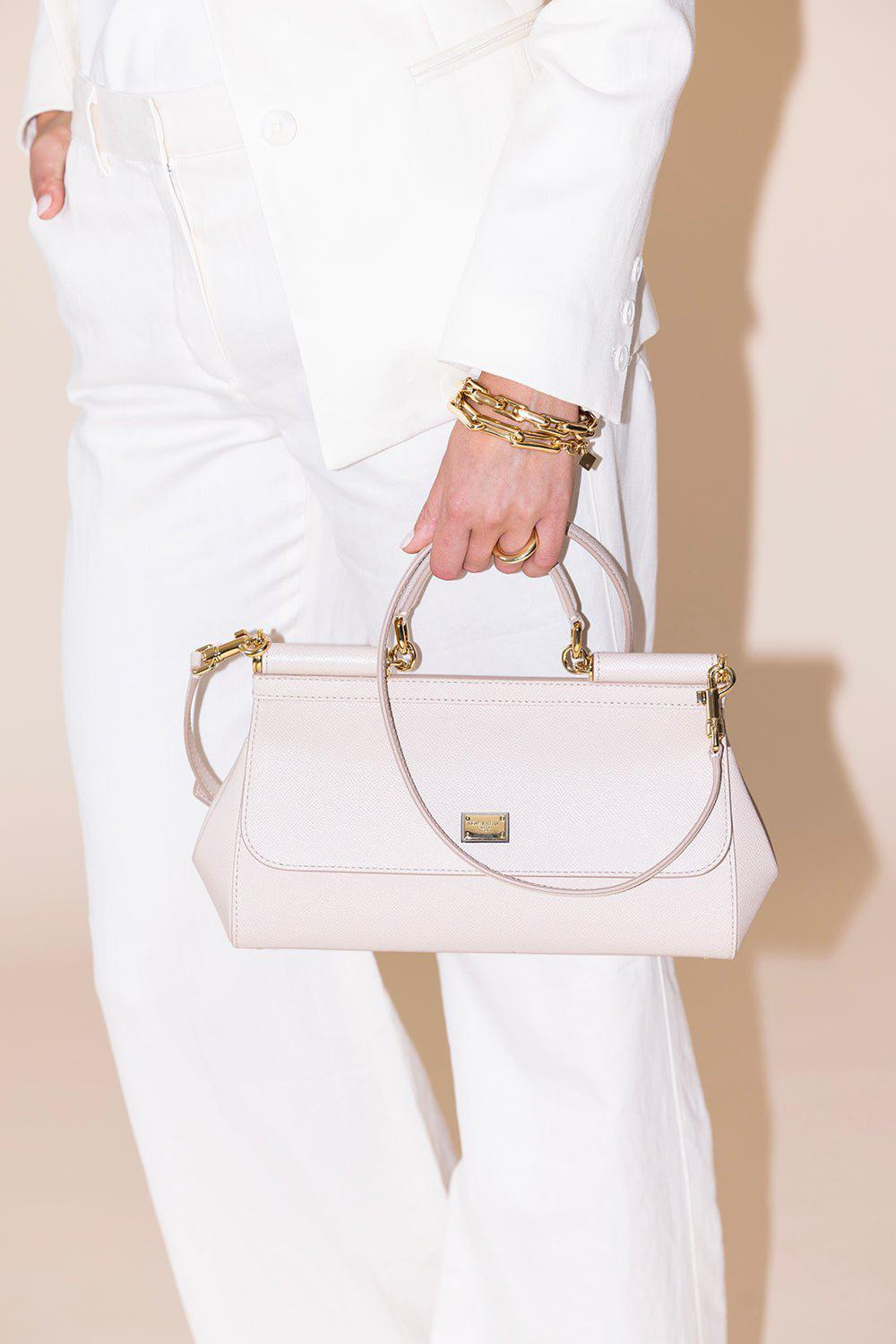 Medium Sicily Bag - Light Pink - 2