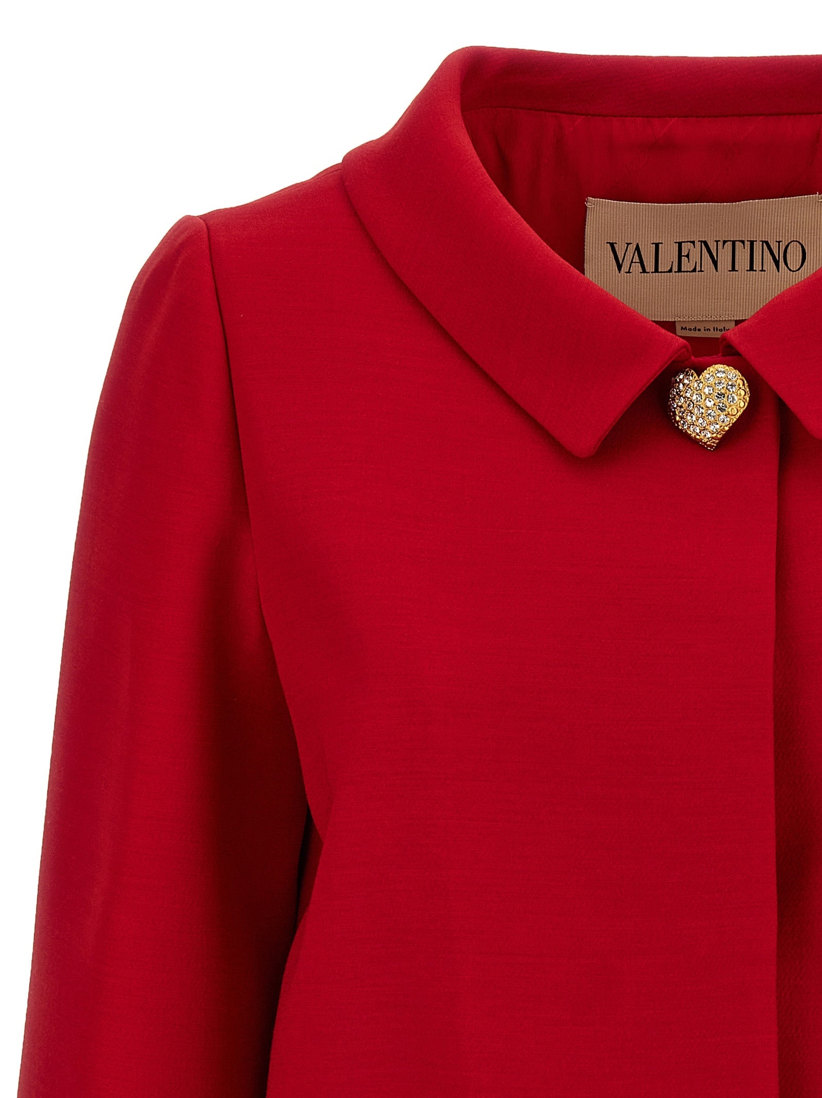 Blazer Valentino Garavani Crepe Couture Blazer And Suits Red - 3