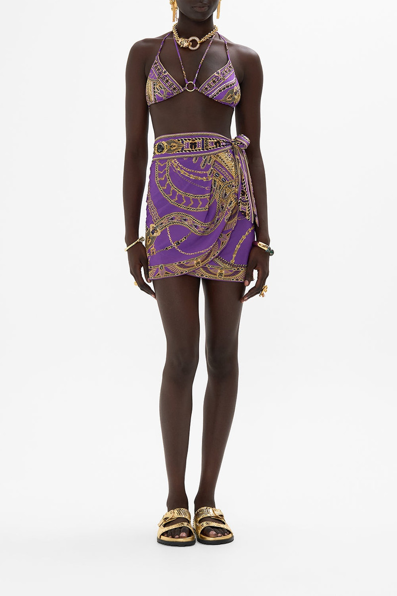CAMILLA SHORT DRAPED SARONG outlook