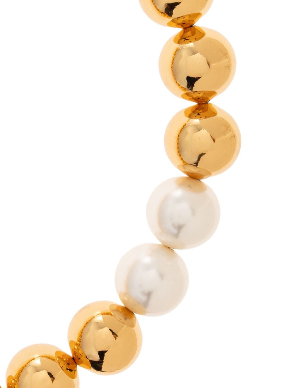 faux-pearl beaded necklace - 3