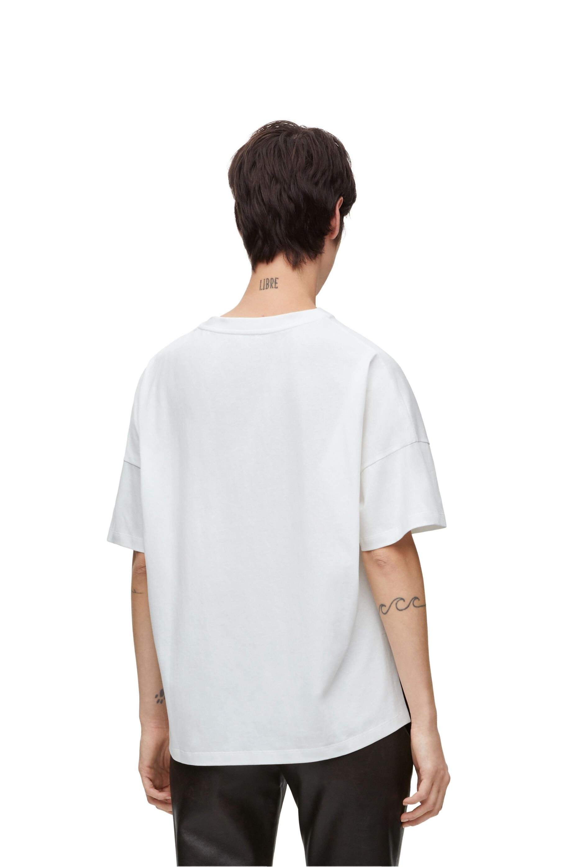 Boxy fit t-shirt in cotton - 4