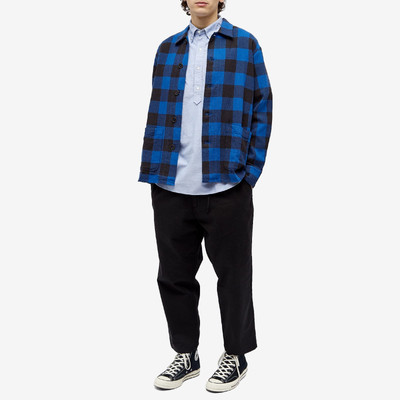 Universal Works Universal Works Winter Gingham Travail Overshirt outlook