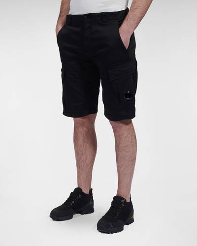 C.P. Company Stretch Sateen Cargo Shorts outlook