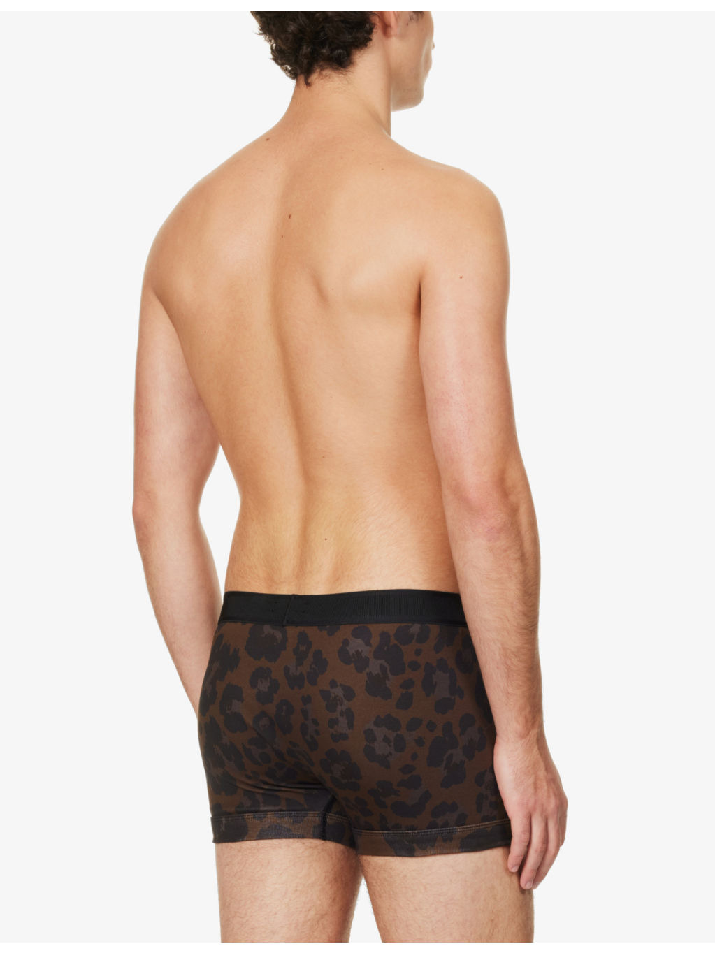 Leopard-print logo-waistband stretch-cotton boxers - 3
