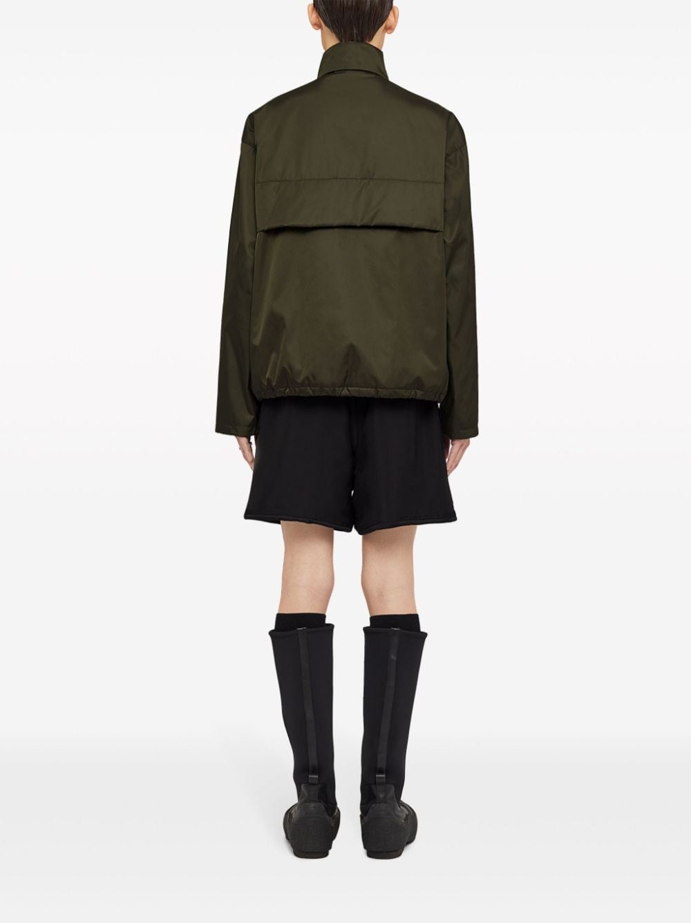 funnel-neck padded jacket - 3