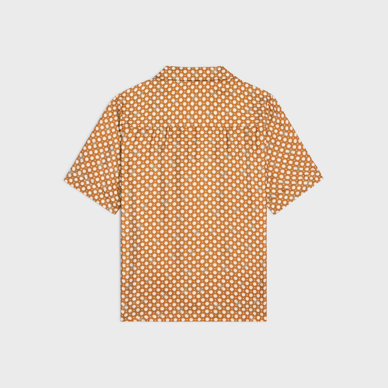 CELINE pajama shirt IN silk twill outlook
