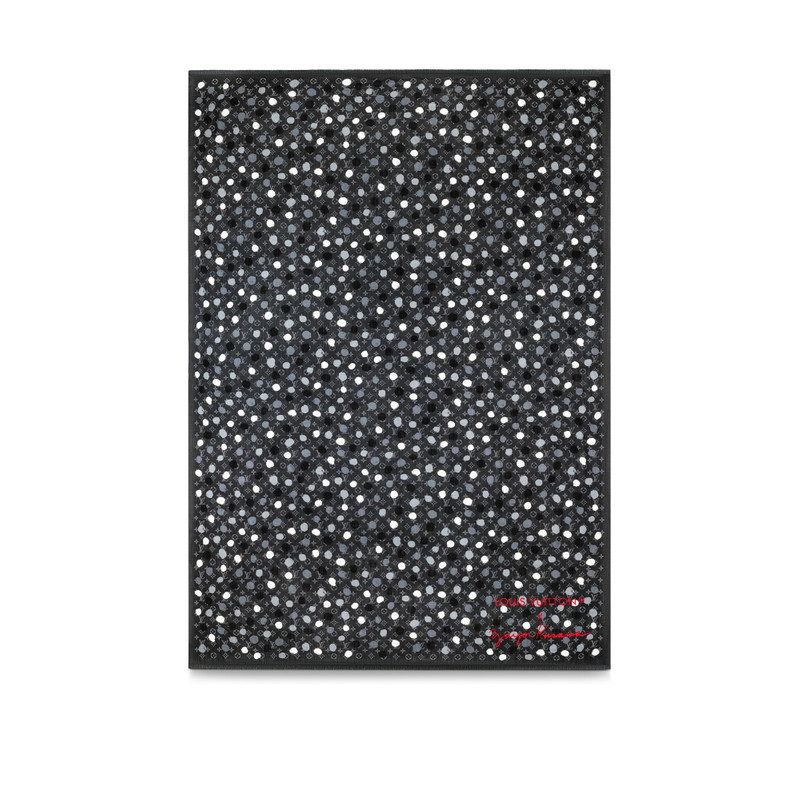 LV x YK Painted Dots Stole 3