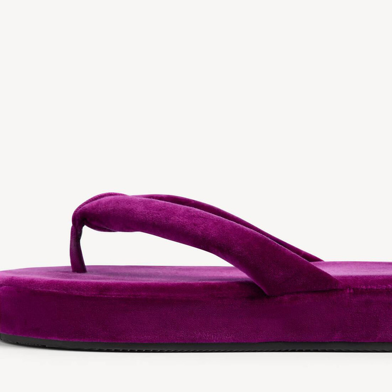 BALENCIAGA Women's Jet Lag Thong in Purple outlook